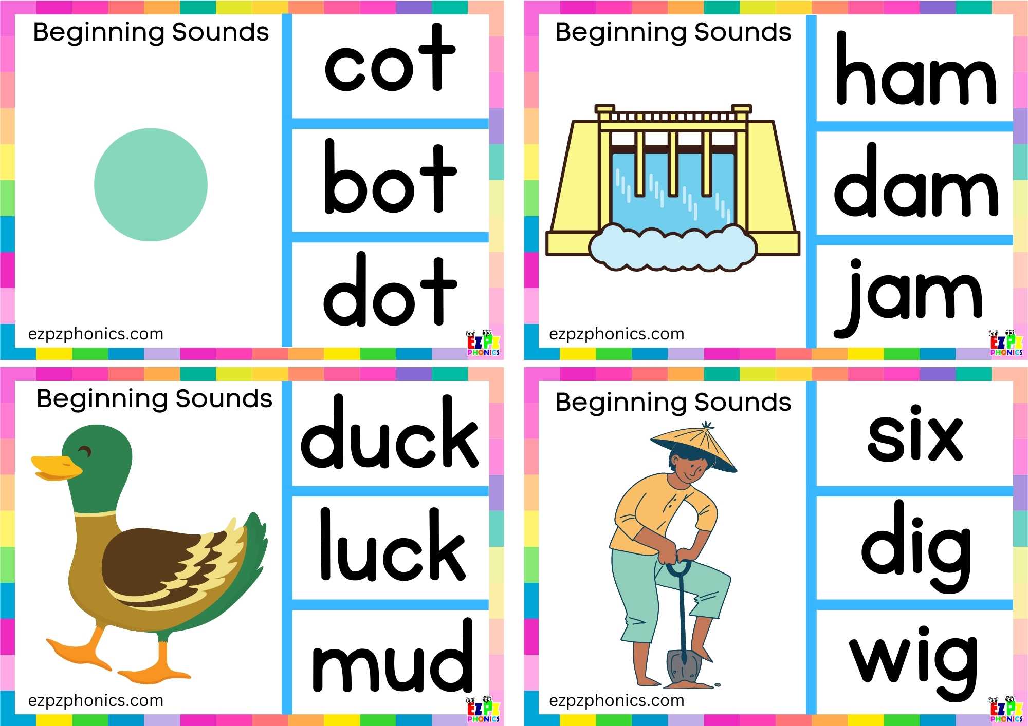 Letter D Look At The Image  And Clip The Correct Word Clip Card 2